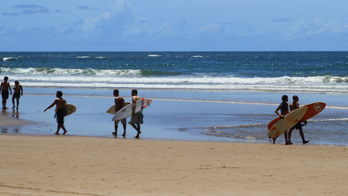 Praia de Piatã. Foto: Tatiana Azeviche