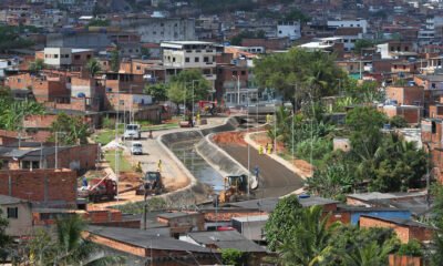 O bairro Nova Constituinte, no Subúrbio Ferroviário está passando por obras de implantação de canais. Foto: Fernando Vivas/GOVBA