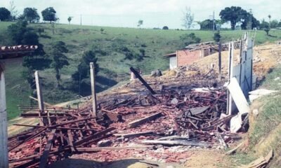 Explosão na fábrica de fogos em Santo Antônio de Jesus, em 1998