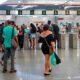 Câmeras de medição de temperatura nas estações de metrô. Foto: Mateus Pereira/GOVBA