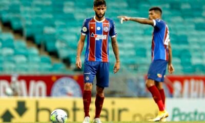 Bahia entrou em campo no início da noite desta quarta-feira (11), na Arena Fonte Nova e venceu o Fortaleza por 2 a 1, com gols de Juninho e Gilberto para o Bahia,