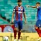 Bahia entrou em campo no início da noite desta quarta-feira (11), na Arena Fonte Nova e venceu o Fortaleza por 2 a 1, com gols de Juninho e Gilberto para o Bahia,