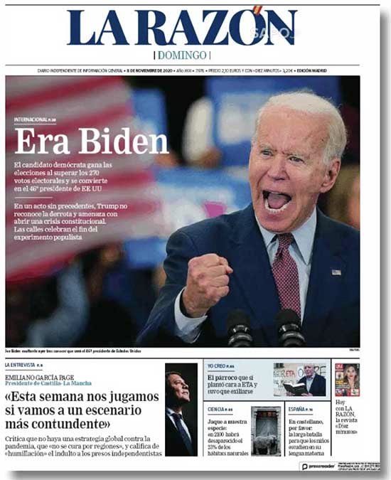 Eleições americanas - Vitória de Joe Biden