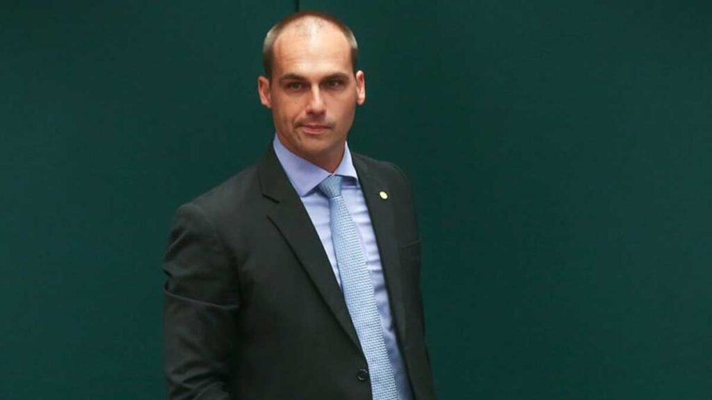 O deputado Eduardo Bolsonaro (PL-SP), o filho nº 3 do presidente Jair Bolsonaro, foi o parlamentar mais denunciado ao Conselho de Ética da Câmara durante a atual legislatura, iniciada em 2019.