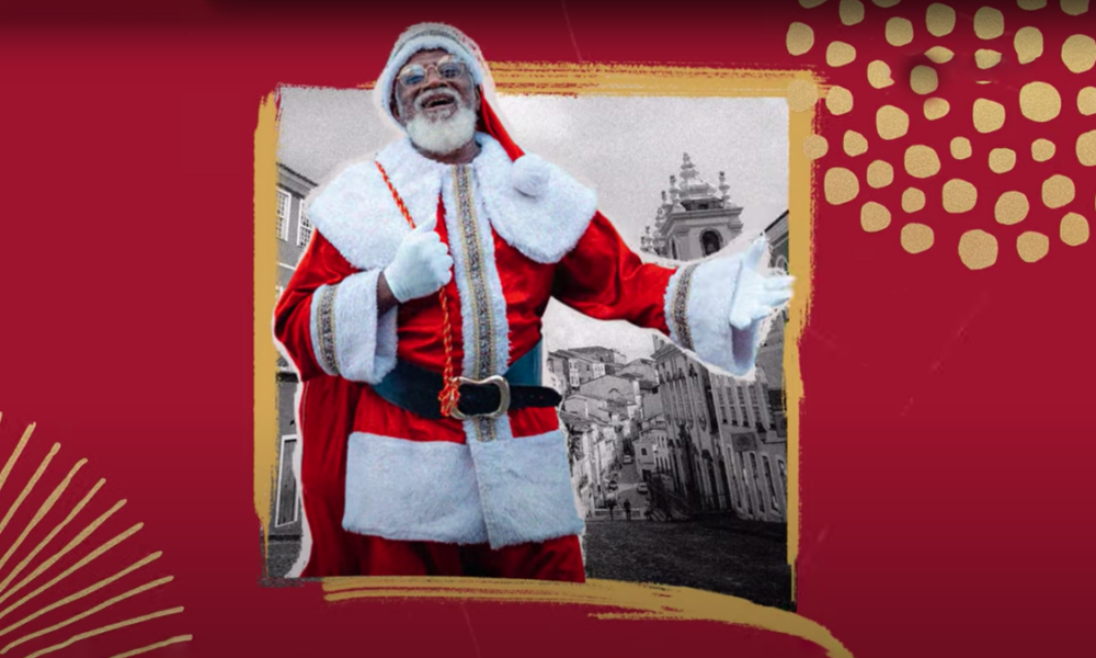 A ideia parece chocante: o bom velhinho, personagem icônico do Natal, com pele e barba brancas e olhos claros nem sempre foi assim.