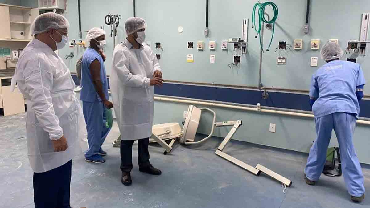 A partir desta segunda-feira (14), o Governo do Estado abre 20 novos leitos de UTI no Hospital Espanhol, unidade exclusiva para o atendimento a pacientes