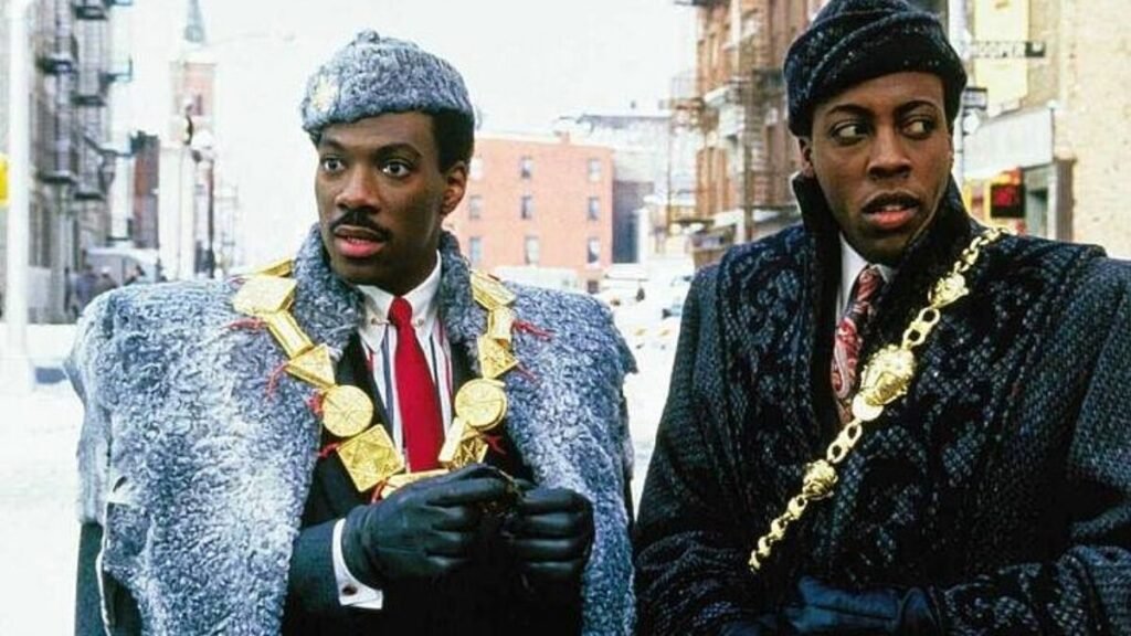 “Um Príncipe em Nova York”, comédia estrelada pela dupla Eddie Murphy e Arsenio Hall, sofreu uma reclassificação do Ministério da Justiça