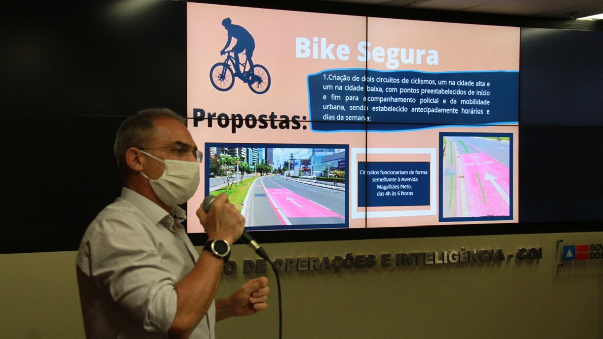 Projeto Bike Segura, iniciativa que vai garantir mais segurança para os amantes do pedal, ampliando as ações preventivas e ostensivas para quem