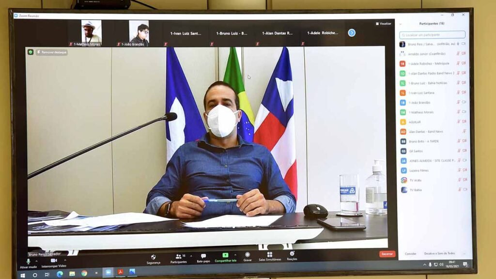 Oprefeito Bruno Reis lançou nesta quinta-feira (17), em coletiva virtual no Palácio Thomé de Souza, a Operação Dengue 2021, que prevê uma série de ações