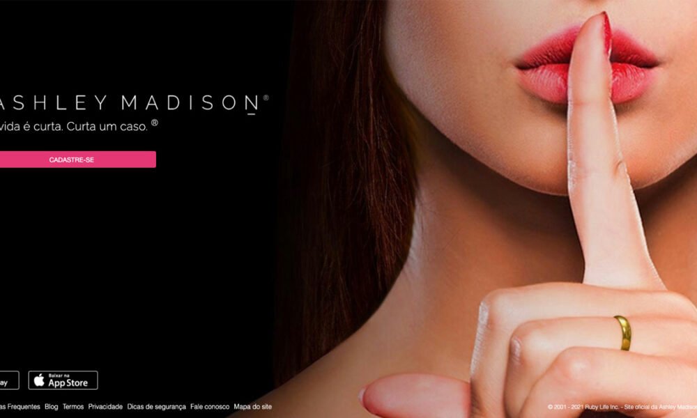 Segundo dados do site de traição Ashley Madison – rede que atrai pessoas comprometidas em busca de novos relacionamentos –, o Brasil registrou