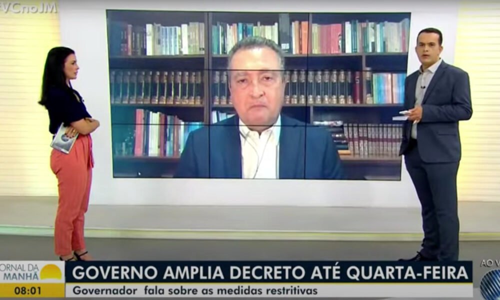 e do toque de recolher até o próximo dia 8, o governador Rui Costa se emocionou ao citar o sofrimento de um pai que perdeu a filha para a doença,