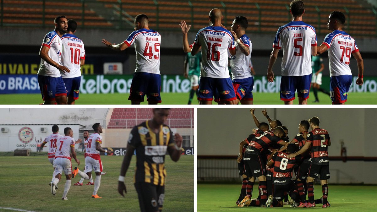 Jogando em casa, todos os três times baianos se deram bem e avançaram para a próxima fase da Copa do Brasil... a Juazeirense ganhou do