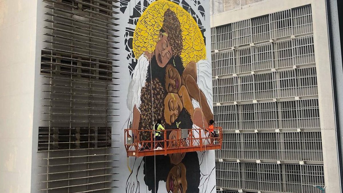 Primeiro projeto de Arte Vertical realizado em Salvador, o MURAL – Movimento Urbano de Arte Livre iniciou as obras da 2ª edição, enchendo de cor
