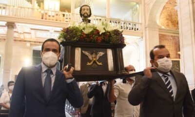 realizou nesta segunda-feira (10) uma missa em ação de graças pelos 335 anos de consagração da capital baiana a São Francisco Xavier,