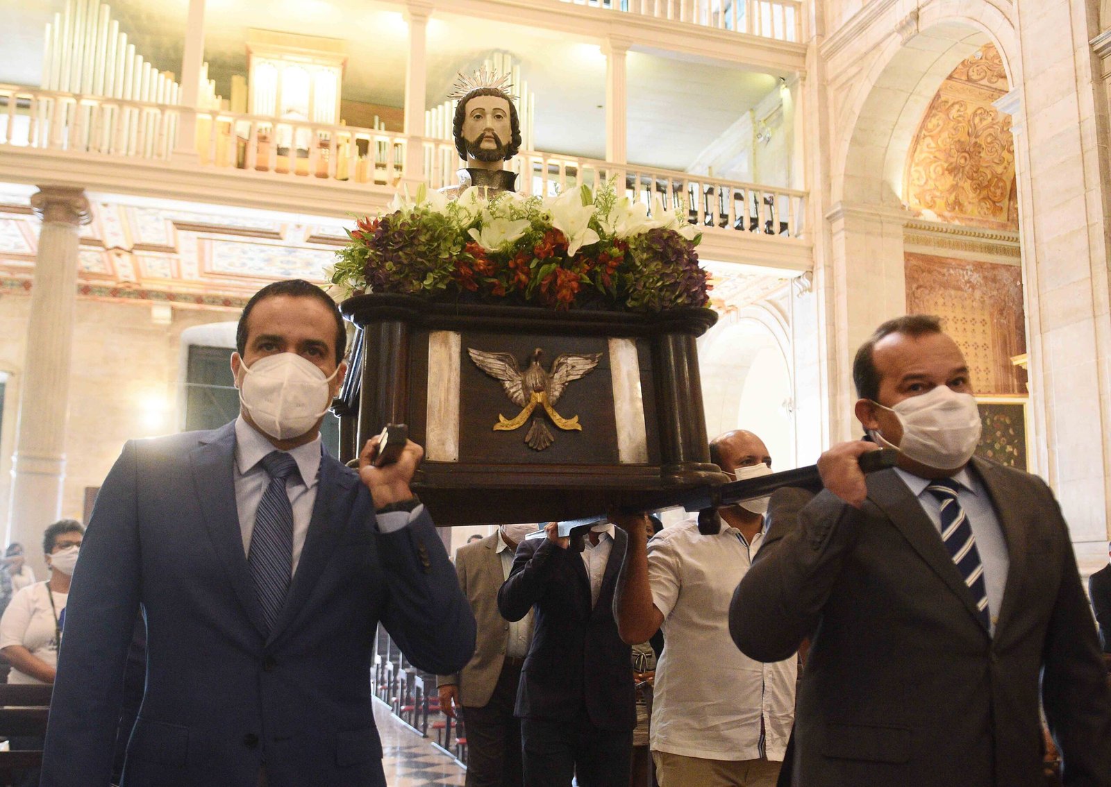 realizou nesta segunda-feira (10) uma missa em ação de graças pelos 335 anos de consagração da capital baiana a São Francisco Xavier,