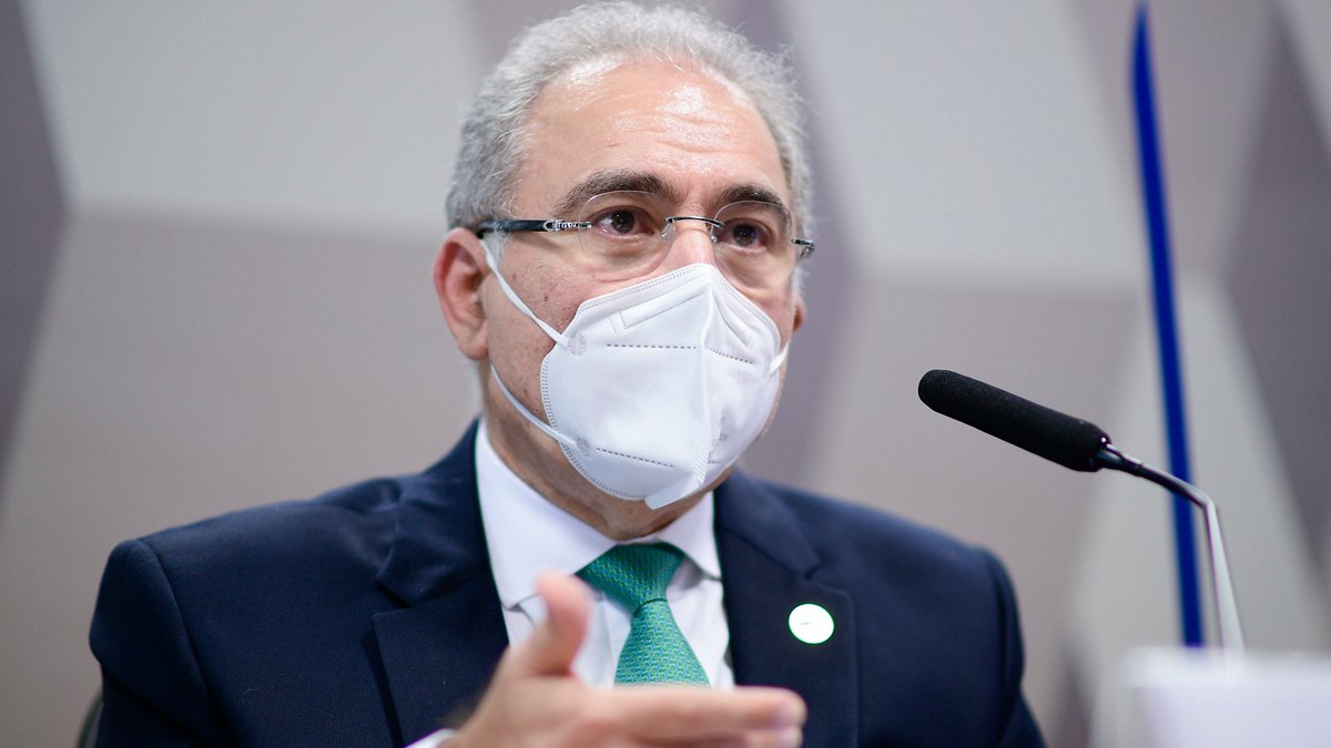 O ministro da Saúde, Marcelo Queiroga, afirmou durante a abertura da Assembleia Mundial da Saúde, na Organização Mundial da Saúde (OMS)