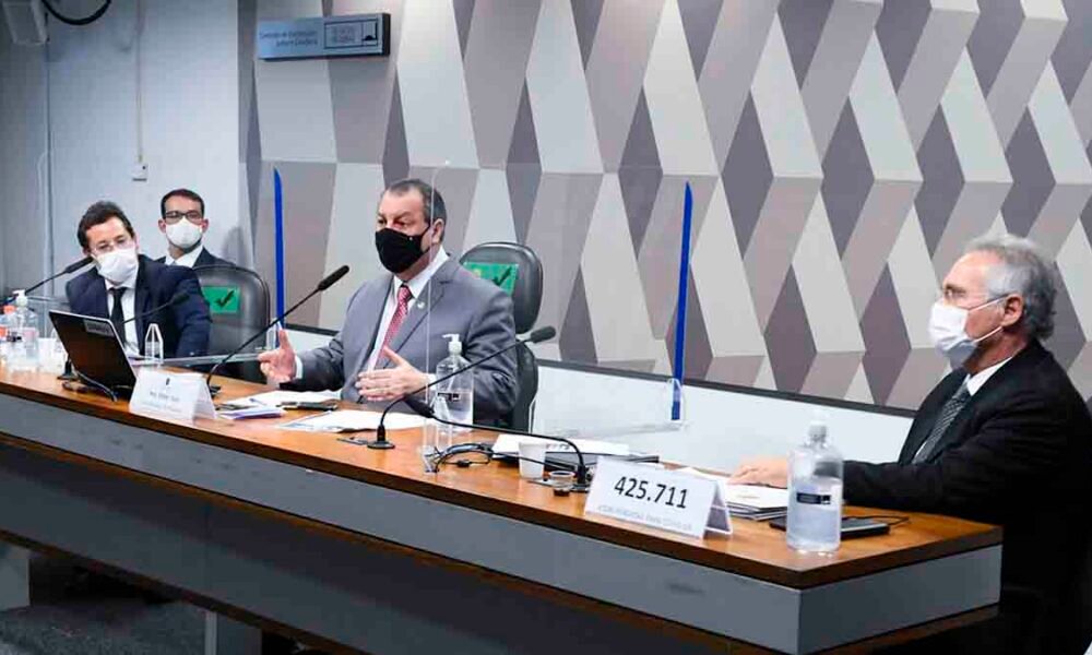 O presidente da CPI da pandemia, senador Omar Aziz (PSD-AM), decidiu encaminhar ao Ministério Público o depoimento do ex-secretário