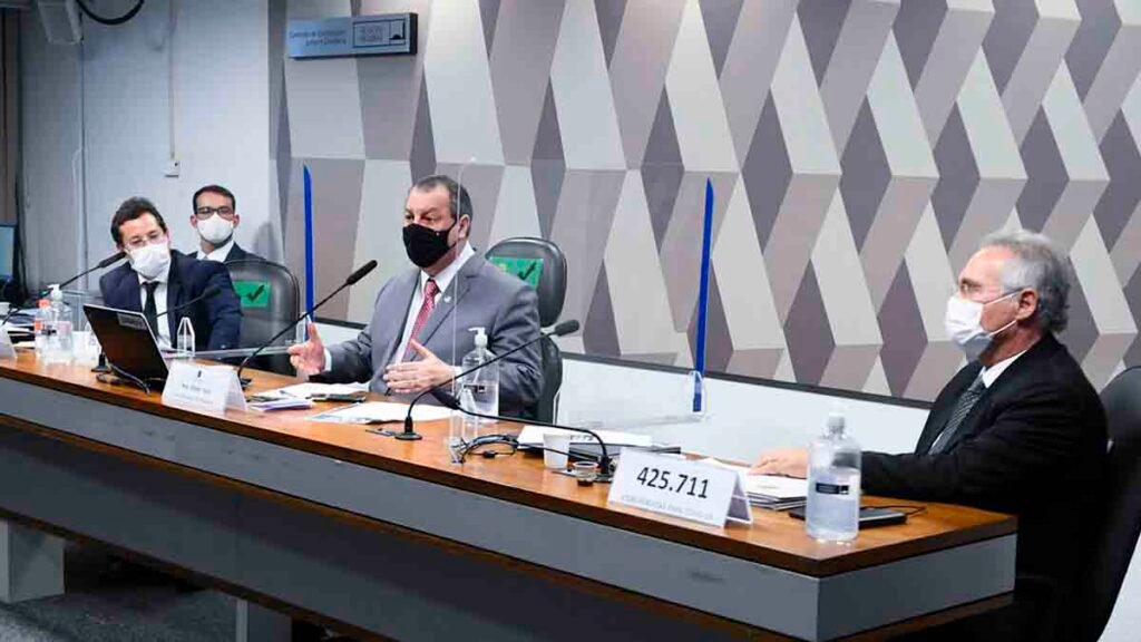 O presidente da CPI da pandemia, senador Omar Aziz (PSD-AM), decidiu encaminhar ao Ministério Público o depoimento do ex-secretário