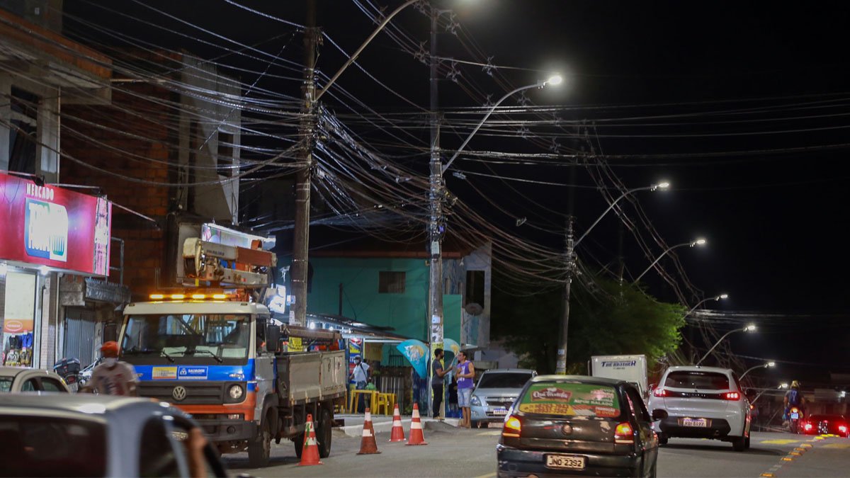 Mussurunga é a mais nova localidade de Salvador a ter iluminação pública modernizada após instalação de 2.660 pontos de LED por meio