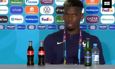 atitude que gerou perdas de US$ 4 bilhões para a empresa, o meia francês Paul Pogba adotou postura semelhante em relação a uma marca