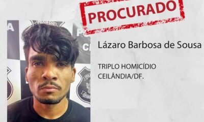 Edenaldo Barbosa Magalhães, de 57 anos, pai de Lázaro Barbosa, procurado há oito dias em Goiás como autor de uma chacina em Ceilândia,