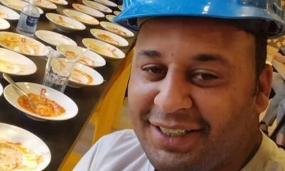 O pintor João Carlos Apolônio ficou bastante conhecido depois que um vídeo dele mostrando os 15 pratos de massa devorados em um rodízio e que