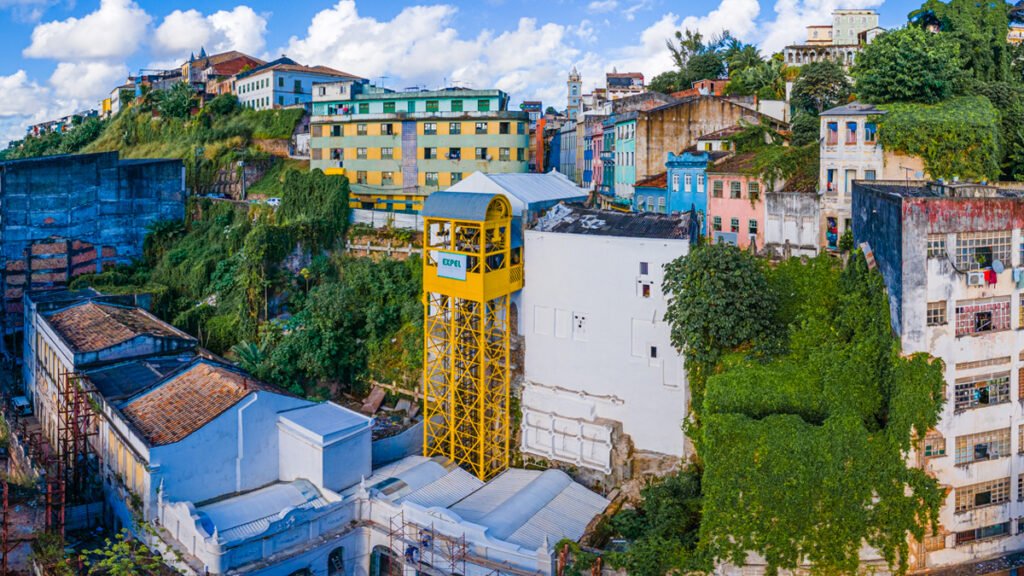 O Elevador do Taboão está com obras em fase de conclusão e será reativado após mais de cinco décadas de inatividade, tornando-se mais uma