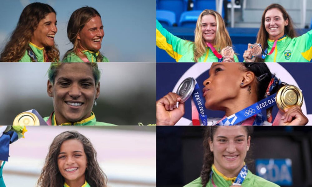 Brasileiras batem recorde de medalhas na Olimpíada de Tóquio