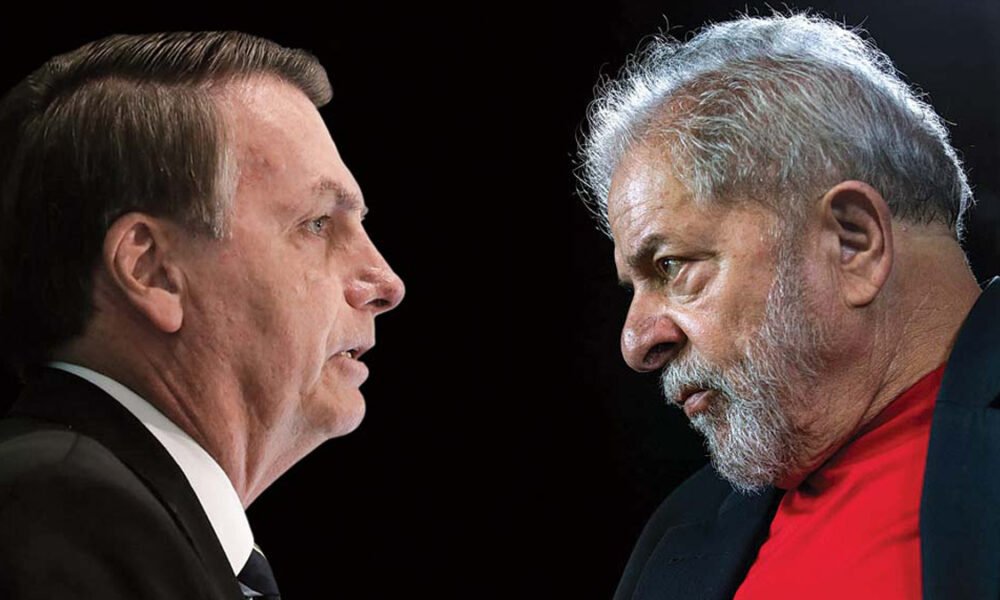 XP Investimentos: Lula chega a 40% e Bolsonaro cai para 24%