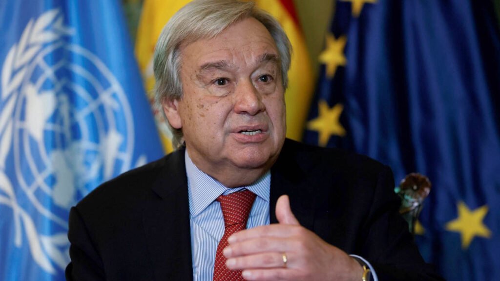 A afirmação foi feita pelo secretário-geral da Organização das Nações Unidas (ONU), António Guterres