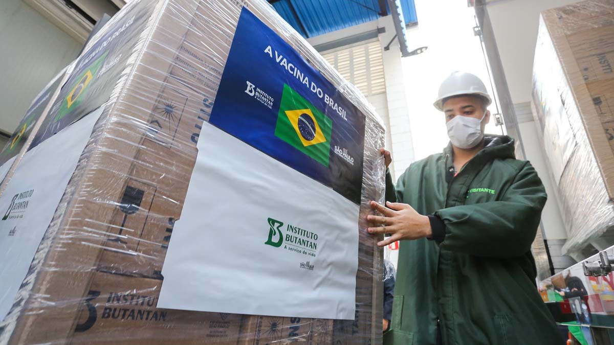 Com o novo lote, o governo de São Paulo e o Instituto Butantan chegam à marca de 78,8 milhões de imunizantes fornecidos ao Ministério