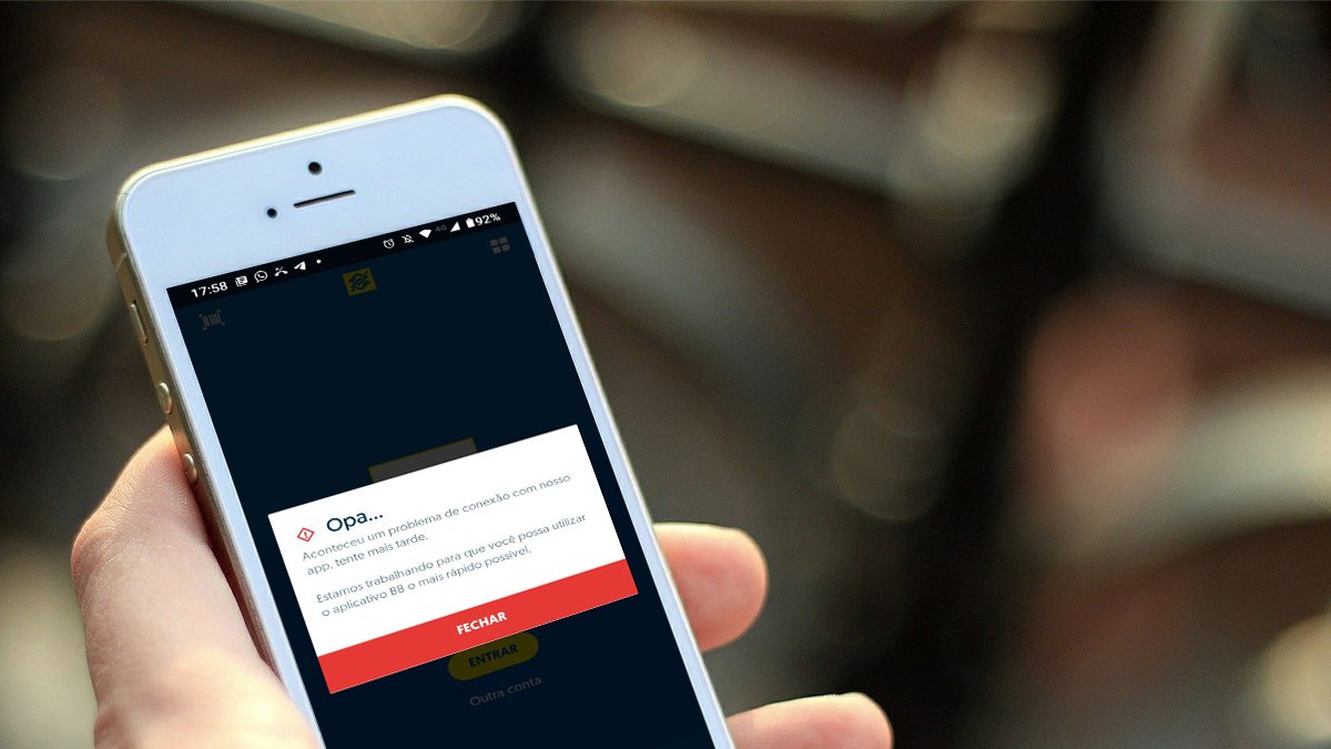 Clientes do Banco do Brasil (BB) estão enfrentando dificuldades para acessar as contas e realizar transações bancárias pela internet.