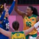 Brasil vence Rússia e vai para semifinal no vôlei feminino