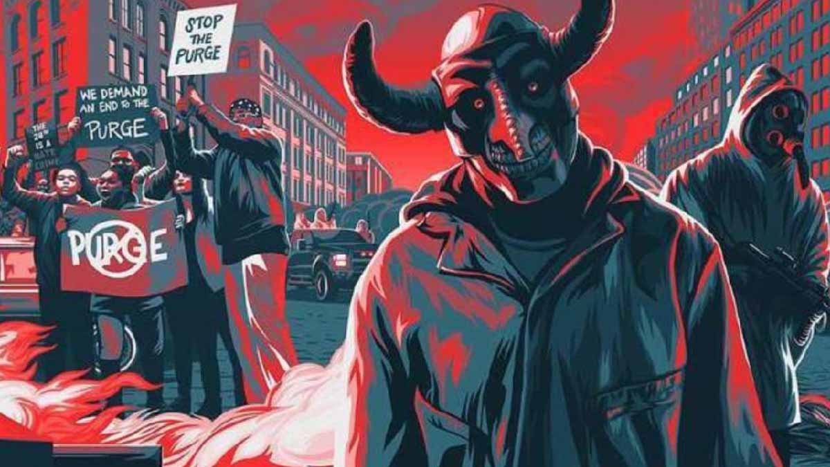 no entanto, a tal noite de crimes e liberação de emoções violentas passou por um teste localizado. A Primeira Noite de Crime é sobre isso.