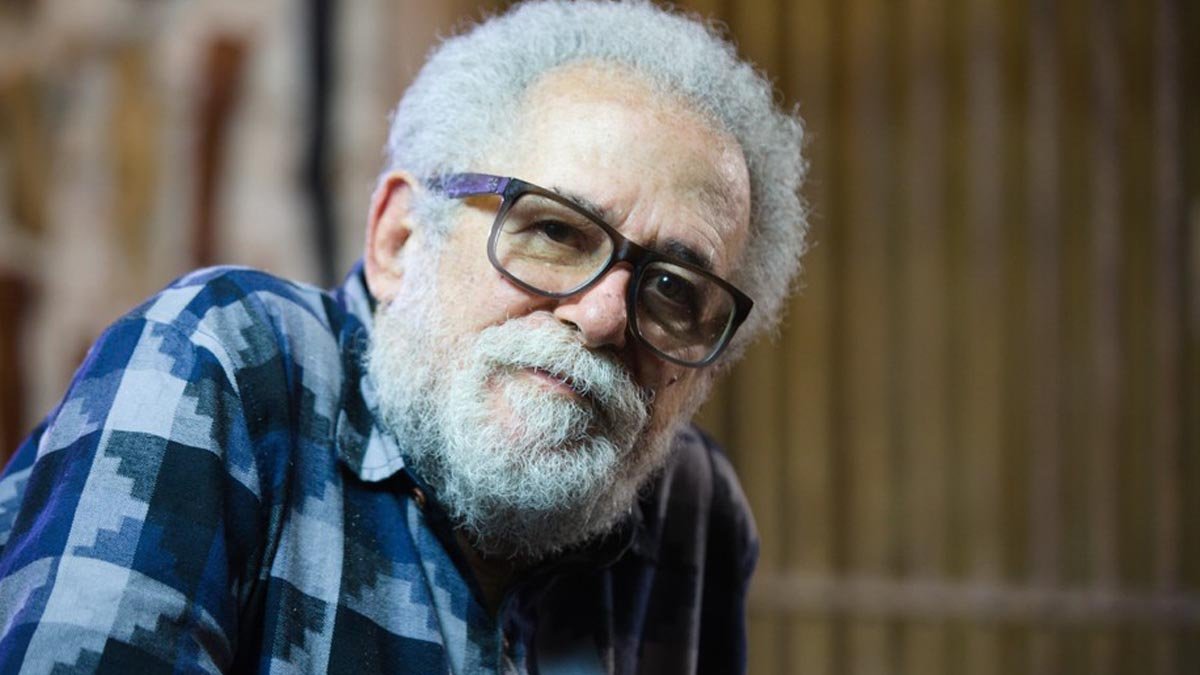 O poeta José Carlos Capinan, de 80 anos, um dos expoentes da Tropicália e autor de grandes clássicos como "Soy loco por ti, América" e "Viramundo",