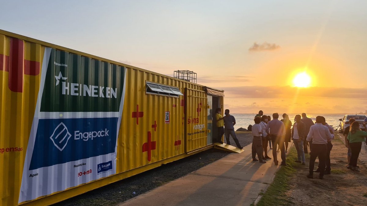 startup de impacto socioambiental So+ma, inaugura a 11ª casa de recebimento de materiais recicláveis da cidade, dessa vez no Rio Vermelho.