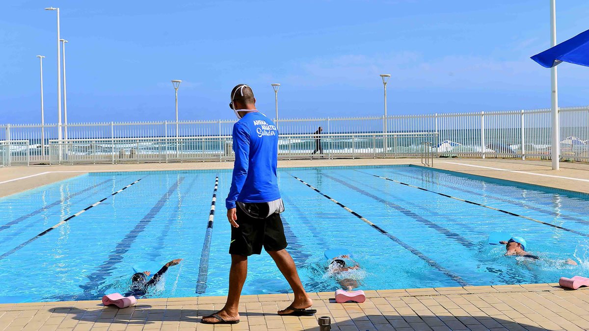 A Arena Aquática Salvador abre inscrições para 28 novas turmas, a partir desta quarta-feira (27). Os interessados devem preencher a ficha de