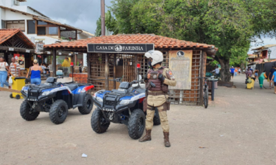 Um traficante que comercializava cocaína, na localidade de Praia do Forte, foi capturado por equipes da 53a Companhia Independente da