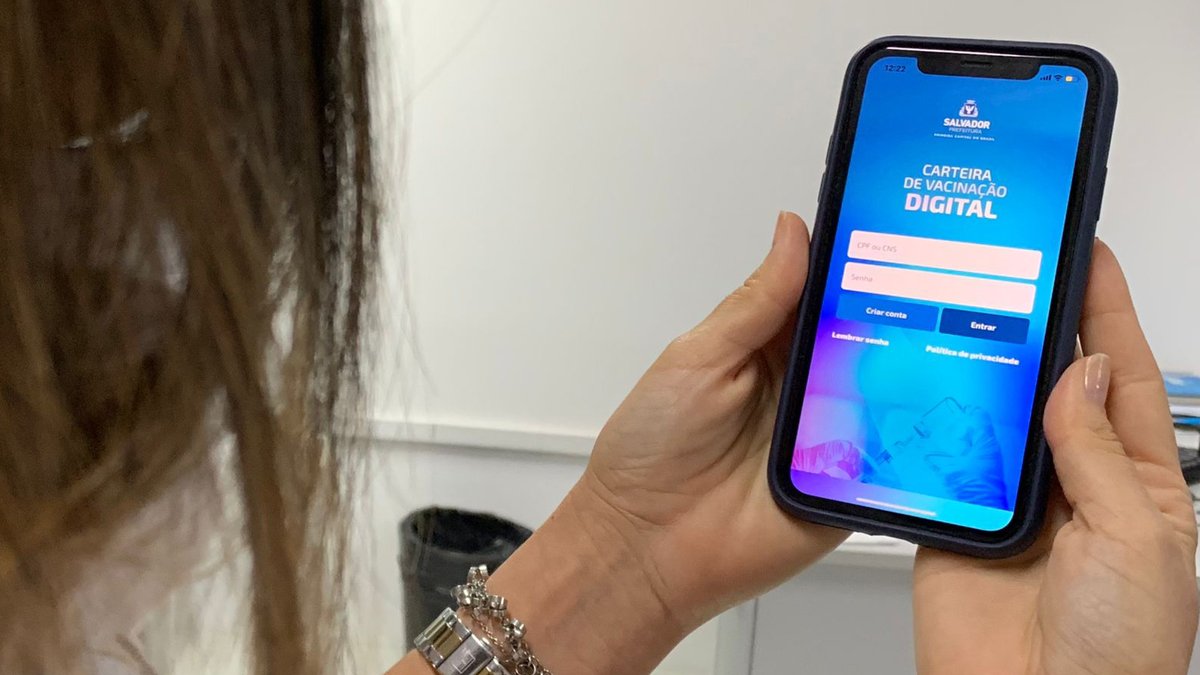 O Ministério da Saúde incluiu, na manhã desta sexta-feira (17), o aplicativo Passaporte da Vacina de Salvador como opção para emitir o Certificado de Vacinação Digital (CVD),
