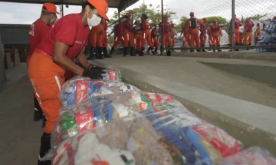 Entrando na corrente humanitária que está se espalhando em todos os pontos da Bahia e do Brasil, os shoppings Barra, Itaigara, Paseo, Piedade