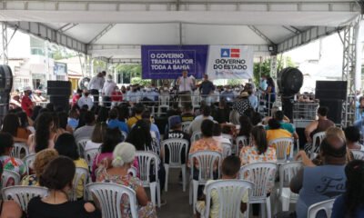Em visita a Antônio Gonçalves, nesta quarta-feira (1º), o governador Rui Costa entregou a recuperação de 63 quilômetros da rodovia BA-131,
