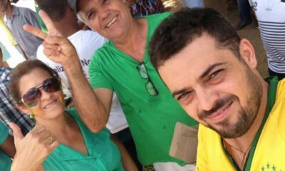 A esposa e dois filhos do secretário de obras de Itamaraju Antonio Charbel, que ganhou repercussão depois de ter agredido jornalistas da TV Bahia, filiada da Rede Globo e da TV Aratu, filiada do SBT,