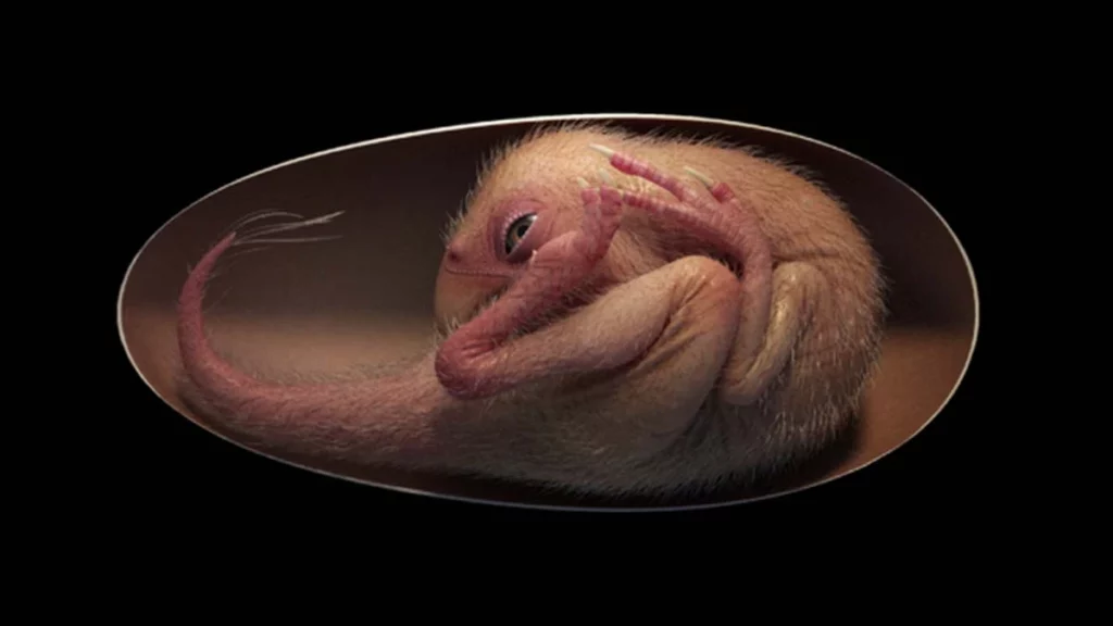 Cientistas encontraram um fóssil de um embrião de dinossauro ainda dentro do ovo na China. O estudo, publicado na revista iScience na terça-feira (21)