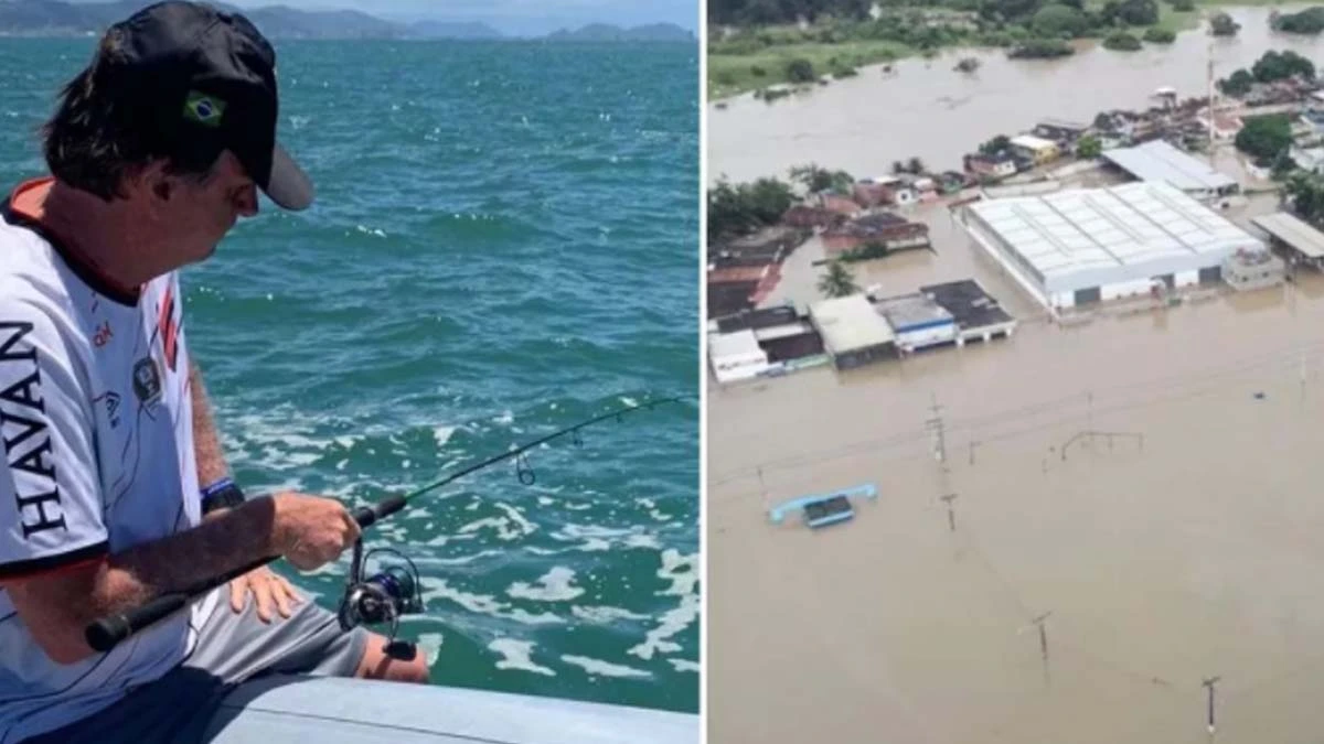 O presidente da República, Jair Bolsonaro (PL), vem sendo criticado por tirar férias em Santa Catarina enquanto mais de 100 cidades do interior da Bahia enfrentam uma tragédia provocada pelas chuvas e enchentes.