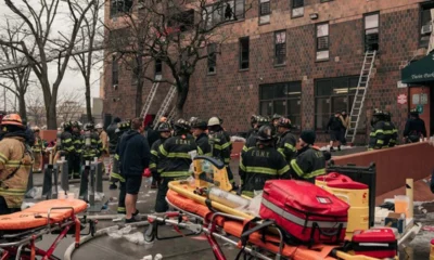 Um incêndio em um edifício de 19 andares em Nova York deixou 19 mortos, dos quais nove são crianças, nesse último domingo (9).