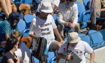 O Aberto da Austrália reverteu a proibição do uso de camisetas com a frase “Onde está Peng Shuai?” após ampla reação à alegação do torneio