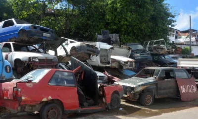 A Secretaria Municipal de Ordem Pública (Semop) removeu 845 remoções de sucatas de carros, das vias públicas de Salvador.