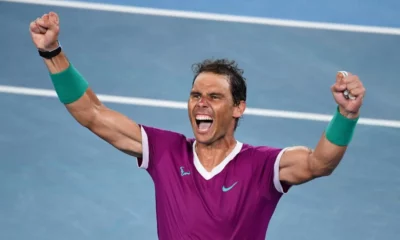 Por dois sets, Rafael Nadal ficou atrás de um adversário 10 anos mais novo que construiu uma fortaleza atrás da linha de base e o superou