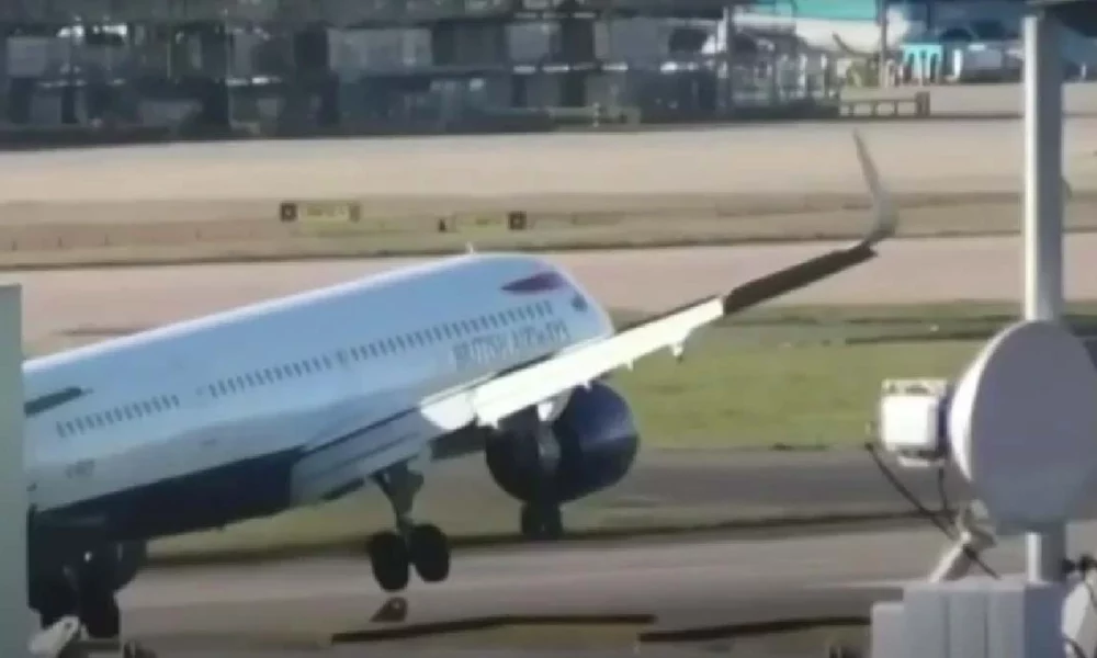 Um vídeo que viralizou nas redes sociais, mostrou um avião balançando durante o pouso devido aos fortes ventos em Londres. O voo 1307 da British Airways fez a rota de Aberdeen para Londres na segunda-feira (1), mas a viagem de 80 minutos teve uma chegada instável.