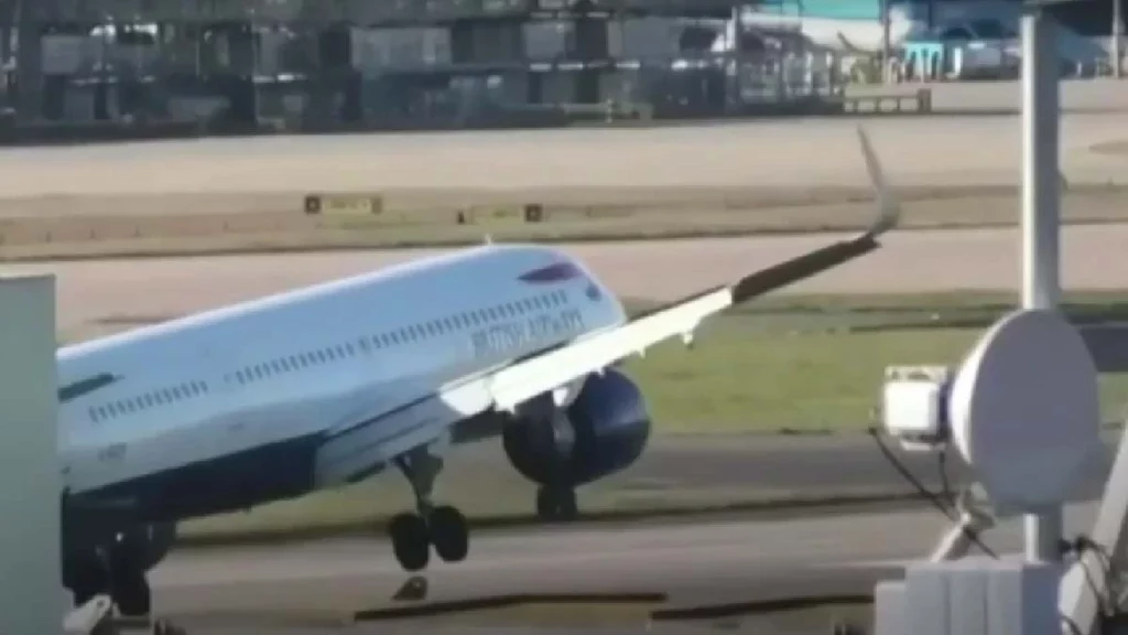 Um vídeo que viralizou nas redes sociais, mostrou um avião balançando durante o pouso devido aos fortes ventos em Londres. O voo 1307 da British Airways fez a rota de Aberdeen para Londres na segunda-feira (1), mas a viagem de 80 minutos teve uma chegada instável.